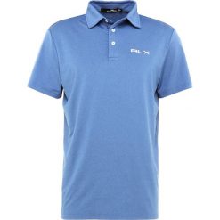 Polo Ralph Lauren Golf Koszulka sportowa fog blue heather. Niebieskie koszulki polo męskie Polo Ralph Lauren Golf, z elastanu, sportowe, z golfem. Za 419.00 zł.