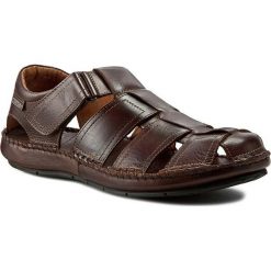 Sandały PIKOLINOS - 06J-5433 Olmo. Brązowe sandały męskie Pikolinos, ze skóry, bez zapięcia. W wyprzedaży za 299.00 zł.
