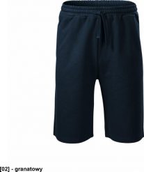 MALFINI Comfy 611 - ADLER - Szorty męskie, 300 g/m2 - granatowy L. Niebieskie szorty sportowe męskie Malfini, bez wzorów, sportowe. Za 63.36 zł.