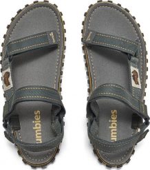 Gumbies Gumbies męskie sandały TRACKER SANDALS GREY 44. Szare sandały męskie Gumbies, bez zapięcia. Za 184.99 zł.