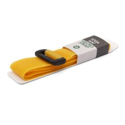 Opaska na matę na rzep Bodhi Velcro - żółty. Brązowe paski męskie BODHI, bez wzorów, sportowe. Za 9.99 zł.