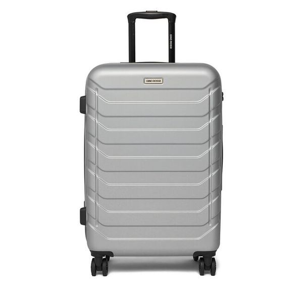 Walizka średnia GINO ROSSI. Szare walizki męskie Gino Rossi, bez wzorów, średnie. Za 279.99 zł.