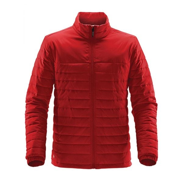 Męska Kurtka Ocieplana Nautilus. Czerwone kurtki męskie STORMTECH, m, bez wzorów, z puchu, sportowe, bez ramiączek, bez kaptura. Za 387.99 zł.