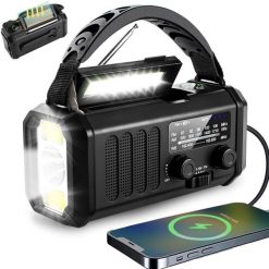 Radio awaryjne solarne AM / FM z SOS z ładowarką USB kompas power bank 20.000mAh XSY-330. Radia HamRadioShop. Za 275.00 zł.