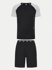 Cristiano Ronaldo CR7 Piżama 8730-41-924 Czarny Regular Fit. Czarne piżamy męskie Cristiano Ronaldo CR7, l, bez wzorów, z bawełny, bez kołnierzyka, bez ramiączek. Za 159.99 zł.