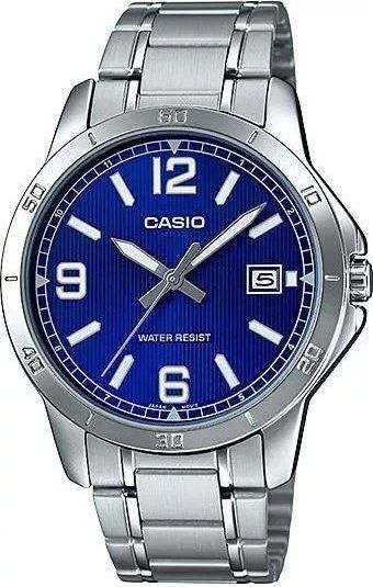 Zegarek Casio ZEGAREK MĘSKI CASIO MTP-V004D-2B (zd047g). Zegarki męskie Casio. Za 127.81 zł.