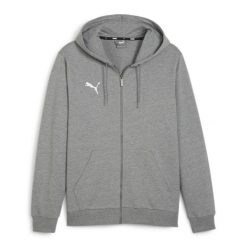 Bluza sportowa męska Puma B23623. Szare bluzy rozpinane męskie Puma, m, bez wzorów, sportowe, bez ramiączek, z kapturem. Za 189.00 zł.