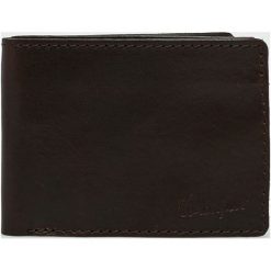 Wrangler - Portfel skórzany. Czarne portfele męskie marki Wrangler, z materiału. Za 269.90 zł.