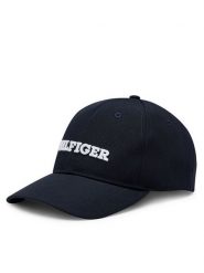 Tommy Hilfiger Czapka z daszkiem Monotype AM0AM12043 Granatowy. Niebieskie czapki męskie Tommy Hilfiger, bez wzorów, z syntetyku. Za 129.99 zł.