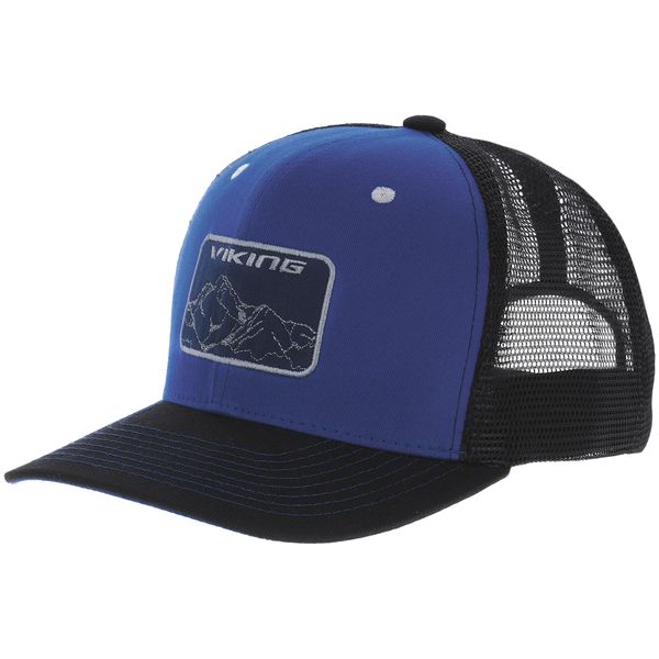 Czapka z daszkiem męska Viking Track. Czarne czapki męskie Viking, bez wzorów, sportowe. Za 85.40 zł.