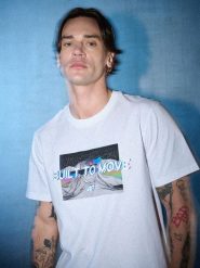 4F T-shirt regular z nadrukiem męski - biały XL. Białe t-shirty sportowe męskie 4f, m, bez wzorów, z materiału, sportowe, bez ramiączek. Za 79.99 zł.