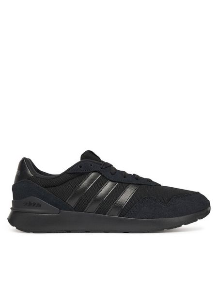 Adidas Sneakersy Run 60s 4.0 JR2057 Czarny. Czarne buty do biegania męskie ADIDAS, bez wzorów, z materiału, bez zapięcia. Za 189.99 zł.