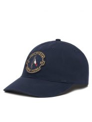 Tommy Hilfiger Czapka z daszkiem AM0AM13430 Granatowy. Niebieskie czapki męskie Tommy Hilfiger, bez wzorów, z bawełny. Za 179.99 zł.