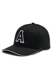 Alpha Industries Czapka z daszkiem College 146901 Czarny. Czarne czapki męskie Alpha Industries, bez wzorów, z bawełny. Za 99.99 zł.