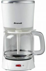 Ekspres do Kawy Przelewowy Brandt CAF1318S Biały 1000 W 1100 W. Białe ekspresy przelewowe brandt. Za 415.26 zł.