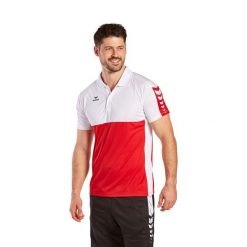 Polo Erima Six Wings. Białe koszulki polo męskie Erima, l, bez wzorów, z materiału, klasyczne, bez kołnierzyka, bez ramiączek. Za 178.50 zł.