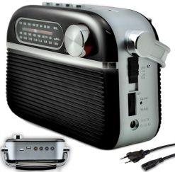 Radio FM kuchenne warsztatowe przenośne zasilane sieciowo bateryjnie RETOO. Radia Retoo. Za 136.76 zł.