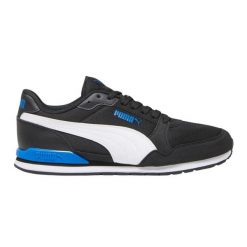 Męskie Buty Sportowe St Runner V3 Mesh. Białe buty trekkingowe męskie Puma, bez wzorów, z meshu, sportowe, bez obcasa, bez zapięcia. Za 392.99 zł.