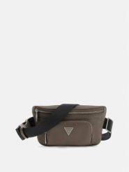 Guess Torebka 153077 Brązowy. Brązowe torby męskie na ramię Guess, z aplikacjami, na ramię. Za 329.99 zł.