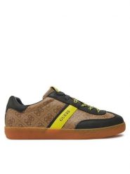 Guess Sneakersy FMPNII ELE12 Brązowy. Brązowe buty sportowe na co dzień męskie Guess, m, z aplikacjami, ze skóry, bez ramiączek, bez kaptura. Za 299.99 zł.
