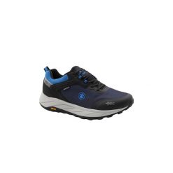 Buty trekkingowe męskie LUMBERJACK VABORY. Niebieskie buty zimowe męskie Lumberjack, bez wzorów, sportowe, bez obcasa, bez zapięcia. Za 299.99 zł.
