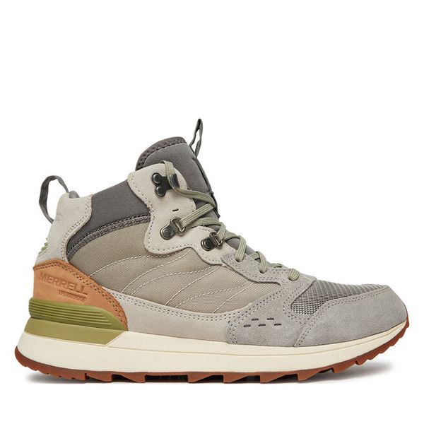 Trekkingi Merrell. Szare buty trekkingowe męskie Merrell, bez wzorów, bez zapięcia, trekkingowe. Za 369.99 zł.