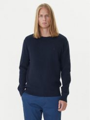 Calvin Klein Sweter LV04LB327G Granatowy Regular Fit. Niebieskie kardigany męskie Calvin Klein, m, bez wzorów, z bawełny, bez ramiączek. Za 469.99 zł.