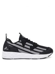 EA7 Emporio Armani Sneakersy X8X217 XK433 N763 Czarny. Czarne buty sportowe na co dzień męskie EA7 Emporio Armani, m, bez wzorów, z materiału, bez ramiączek, bez kaptura. Za 439.99 zł.
