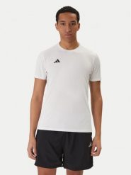 Adidas Koszulka techniczna Adizero Essentials IN1157 Biały Slim Fit. Białe t-shirty sportowe męskie ADIDAS, m, bez wzorów, z syntetyku, sportowe, bez ramiączek. Za 129.99 zł.