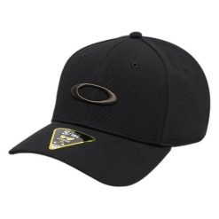 Czapka z daszkiem Oakley Tincan Remix. Czarne czapki męskie Oakley, bez wzorów, klasyczne. Za 191.50 zł.