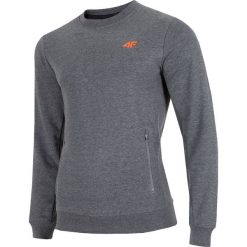 Bluza męska BLM002 - średni szary melanż. Bluzy rozpinane męskie marki 4f. Za 109.99 zł.