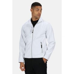 Softshell roboczy męski Octagon. Białe kurtki softshell męskie Regatta, m, bez wzorów, z softshellu, bez kaptura, trekkingowe. Za 201.99 zł.