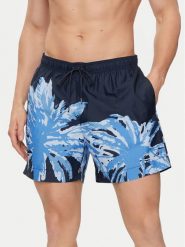 Tommy Hilfiger Szorty kąpielowe UM0UM03298 Niebieski Regular Fit. Niebieskie kąpielówki męskie Tommy Hilfiger, bez wzorów, z syntetyku. Za 229.99 zł.