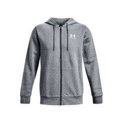 Bluza Z Polaru Under Armor Ua Essential Fz Hood Dorosłych. Czarne bluzy z polaru męskie Under Armour, s, bez wzorów, z polaru, sportowe, bez ramiączek, bez kaptura. W wyprzedaży za 294.30 zł.