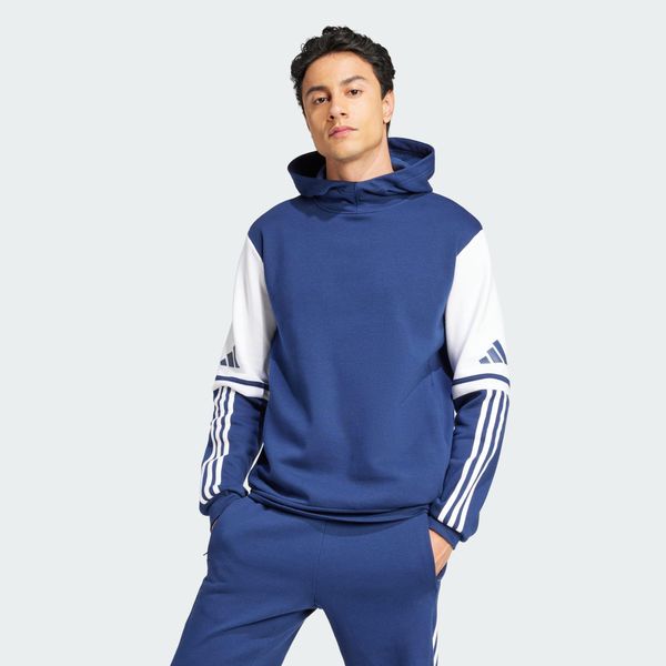 Bluza z kapturem Squadra 25 Sweat. Białe bluzy z kapturem męskie ADIDAS, xl, bez wzorów, z materiału, z kapturem. Za 239.00 zł.