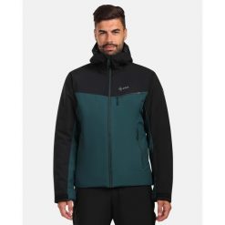 Męska kurtka narciarska Kilpi FLIP-M. Zielone kurtki narciarskie i snowboardowe męskie Kilpi, na zimę, m, bez wzorów, bez kaptura, narciarskie. Za 473.69 zł.
