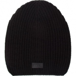 Czapka UGG - M Cardi Stitch Hat 17514 Black. Czarne czapki męskie UGG, z materiału. Za 209.00 zł.