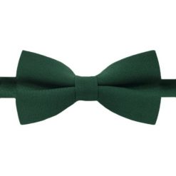 Mucha Męska - His Story - Zieleń Butelkowa. Zielone krawaty i muchy męskie His Story, z aplikacjami, z mikrofibry, eleganckie. Za 45.00 zł.