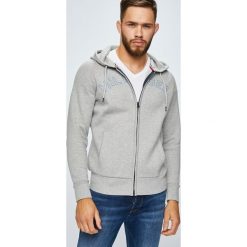 Tommy Hilfiger - Bluza. Szare bluzy z kapturem męskie marki Tommy Hilfiger, l, z nadrukiem, z bawełny, z kapturem. Za 399.90 zł.