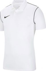 Nike Koszulka Polo Nike Dri Fit Park 20 BV6879 100 BV6879 100 biały XXL. Białe koszulki polo męskie Nike, m, bez wzorów, bez kołnierzyka, bez ramiączek. Za 76.03 zł.