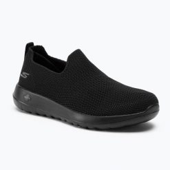 Buty męskie SKECHERS Go Walk Max Modulating. Czarne buty trekkingowe męskie Skechers, bez wzorów, bez zapięcia, trekkingowe, skechers sport. Za 229.99 zł.