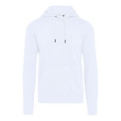 Bluza Z Kapturem Unisex Dla Dorosłych Bez Metki. Białe bluzy nierozpinane męskie SG, m, bez wzorów, bez ramiączek, z kapturem. Za 114.99 zł.