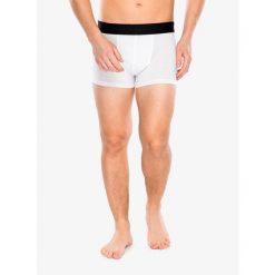 Bokserki termoaktywne męskie Sensor Merino Cordura Boxers. Białe bielizna termoaktywna męska Sensor, m, bez wzorów, bez ramiączek. Za 144.99 zł.