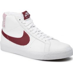 Buty NIKE - SB Zoom Blazer Mid Prm CJ6983 101 White/Team Red. Białe buty sportowe na co dzień męskie Nike, m, bez wzorów, z materiału, eleganckie, bez ramiączek, bez kaptura. Za 379.00 zł.