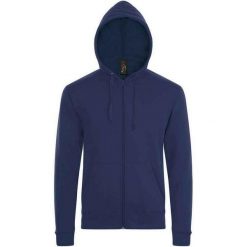 Bluza Z Kapturem Dla Dorosłych Unisex Stone. Niebieskie bluzy nierozpinane męskie SOL'S, m, bez wzorów, z kapturem. Za 122.99 zł.