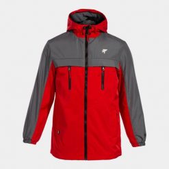 Kurtka anorak przeciwdeszczowa męska Joma Explorer z kapturem polarowa podszewka. Czarne kurtki męskie Joma, m, bez wzorów, z polaru, sportowe, bez ramiączek, z kapturem. Za 345.99 zł.