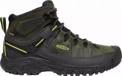 Buty trekkingowe męskie Keen Targhee III Mid zielone r. 46. Zielone buty trekkingowe męskie Keen, bez wzorów, bez zapięcia. Za 499.69 zł.