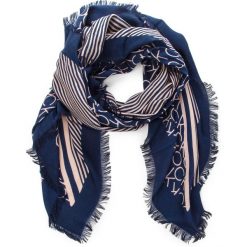 Chusta CALVIN KLEIN - Printed Ck Scarf K60K604704 448. Brązowe szaliki męskie Calvin Klein, z materiału. Za 229.00 zł.