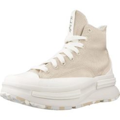 Buty CONVERSE RUN STAR LEGACY CX PLATFORM CANVAS & SUEDE Beżowy. Brązowe buty do biegania męskie Converse, bez wzorów, z tkaniny, bez zapięcia. Za 299.99 zł.