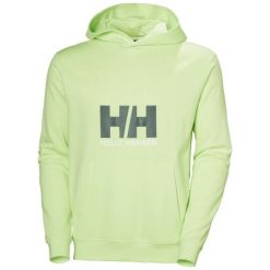 Bluza Helly Hansen Core Graphic. Zielone bluzy nierozpinane męskie Helly Hansen, m, bez wzorów, bez ramiączek, bez kaptura. Za 361.50 zł.